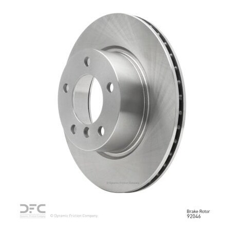 Dynamic Friction Co Disc Brake Rotor - 600-92046 600-92046
